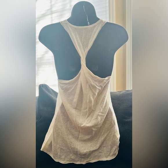 VINTAGE BCBGMaxAzria linen/cotton blend tank • size m - Picture 3 of 11
